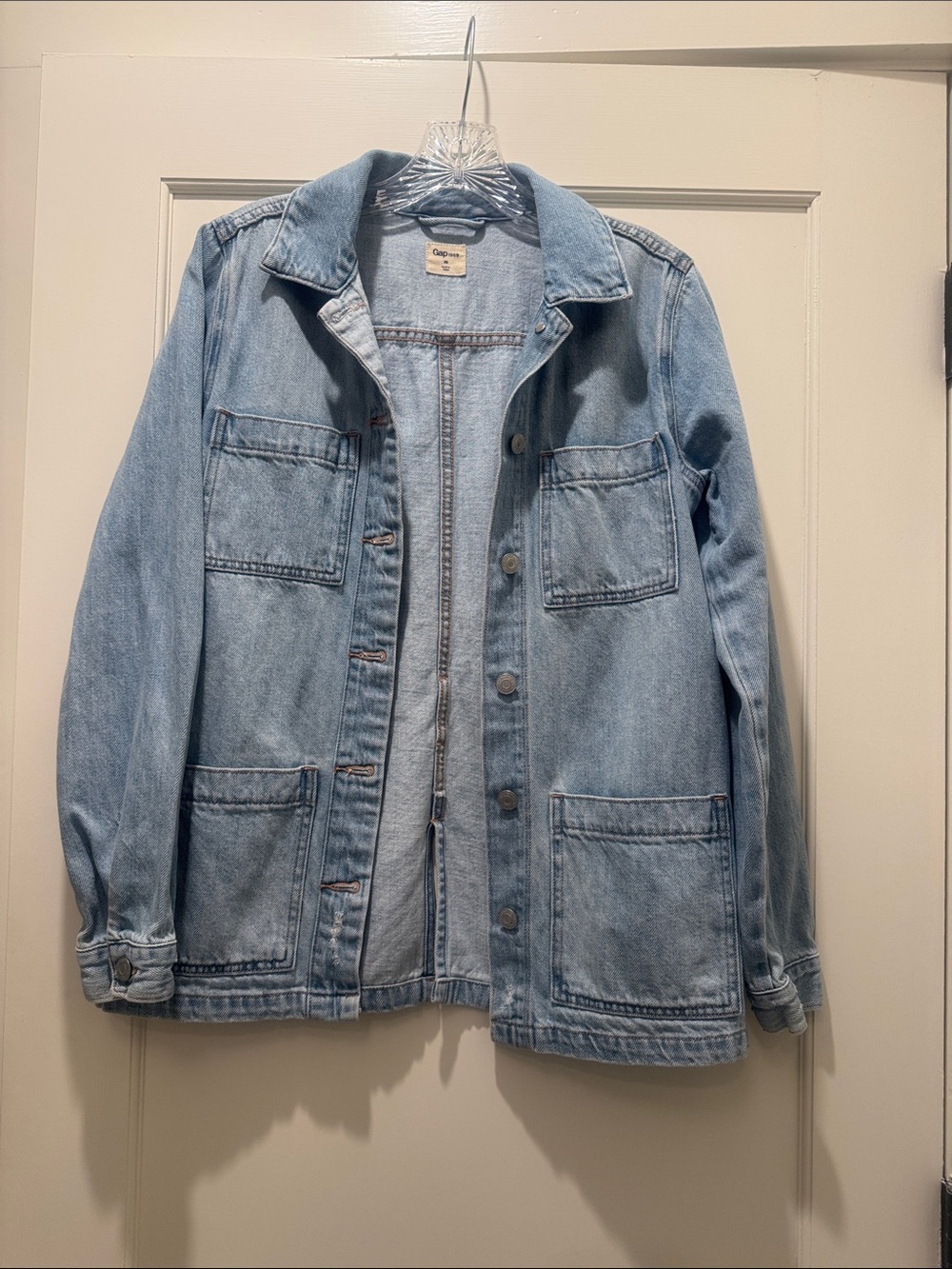 GAP Light Wash 1969 Denim Chore Jacket